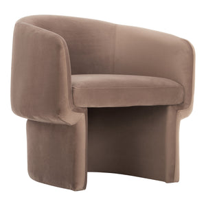 Moe's Home Franco Chair Muted Camel Velvet JM-1005-21