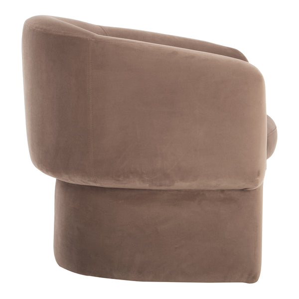 Moe's Home Franco Chair Muted Camel Velvet JM-1005-21