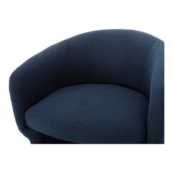 Moe's Home Franco Chair Dark Indigo JM-1005-46