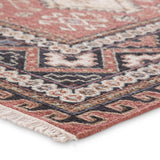 Jaipur Living Jaimak Collection JM37 Granato 100% Wool Handmade Vintage Medallion Rug RUG147764