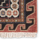 Jaipur Living Jaimak Collection JM37 Granato 100% Wool Handmade Vintage Medallion Rug RUG147764