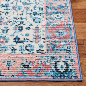 Journey 149 Transitional Power Loomed 100% Polyamide Rug Ivory / Blue