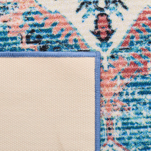 Journey 149 Transitional Power Loomed 100% Polyamide Rug Ivory / Blue