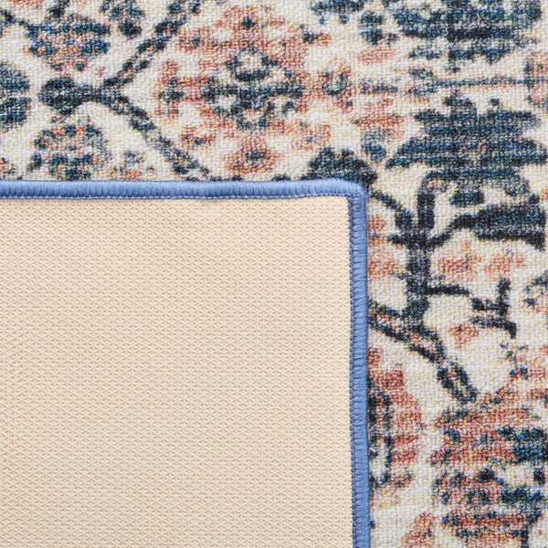 Journey 150 Transitional Power Loomed 100% Polyamide Rug Ivory / Pink