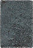 Chandra Rugs Joni 100% Polyester Hand-Woven Contemporary Rug Blue/Brown 9' x 13'