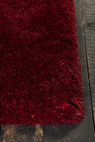 Chandra Rugs Joni 100% Polyester Hand-Woven Contemporary Rug Red 9' x 13'