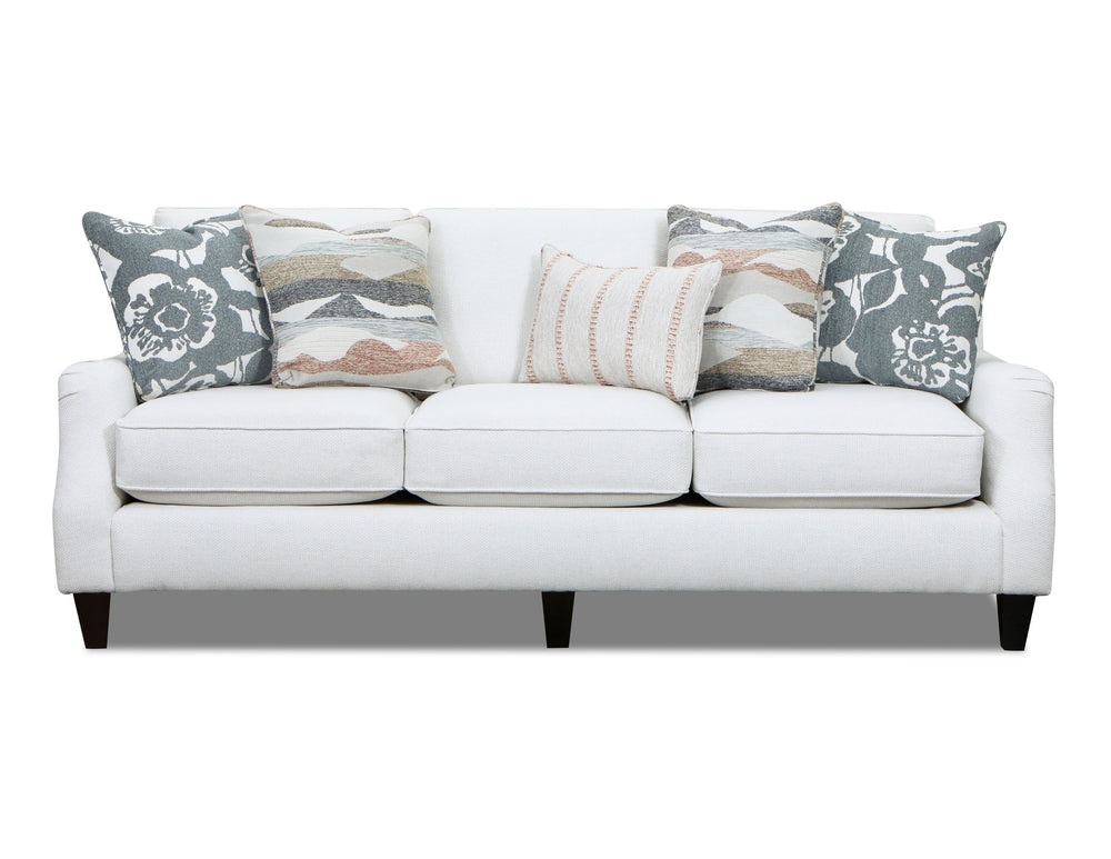 Fusion 7002-00KP Transitional Sofa 7002-00KP Charlotte Parchment Sofa