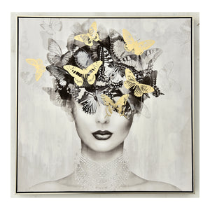 Moe's Home Monarca Wall Painting