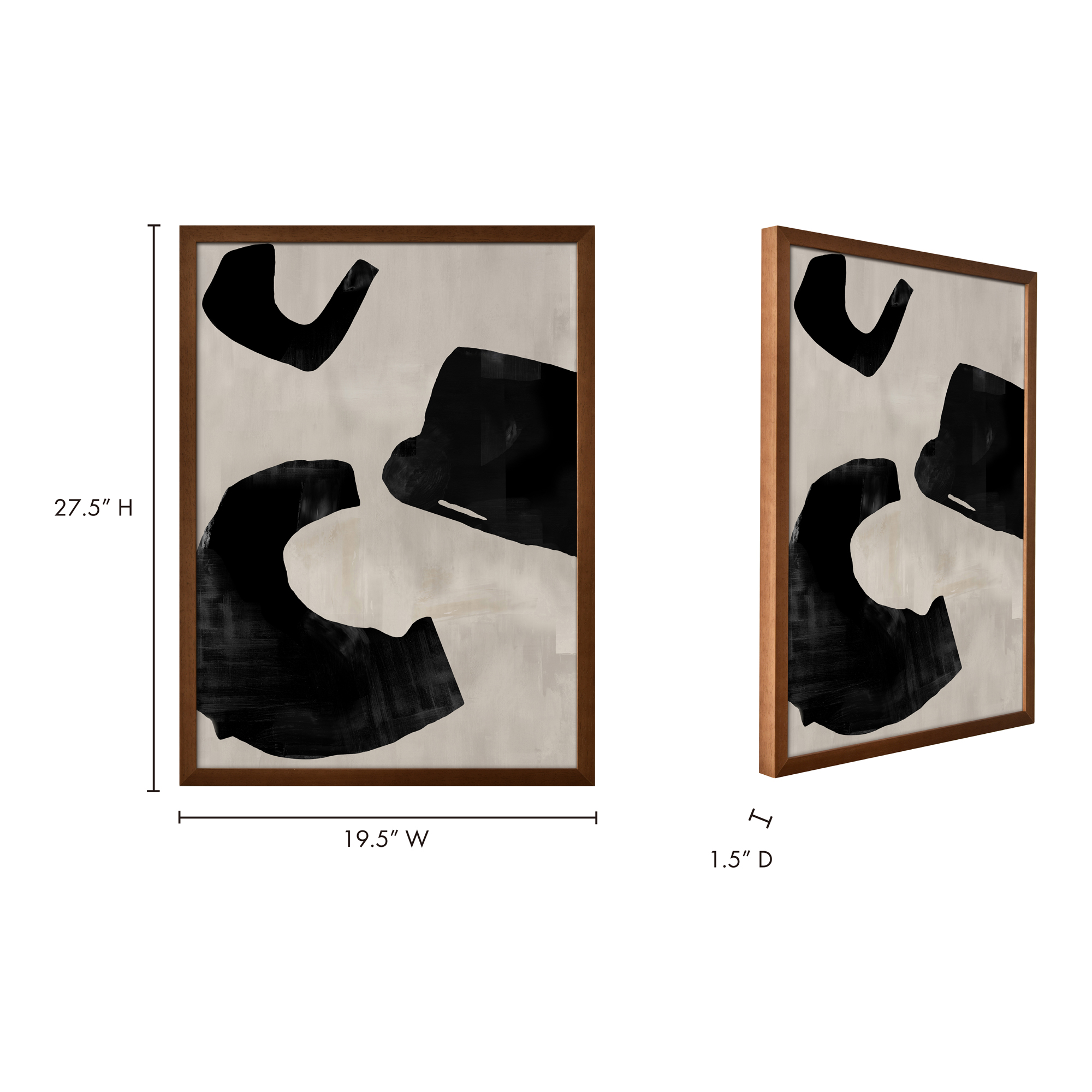 Moe's Home Wells Abstract Painting - Thumbnail 3