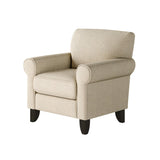 Fusion 512-C Transitional Accent Chair 512-C  Sugarshack Oatmeal Accent Chair