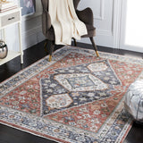 Safavieh Jasmine 329 Power Loomed 90% BCF POLYESTER DEGRADE/10% SHRINK POLYESTER Rug JSM329P-24