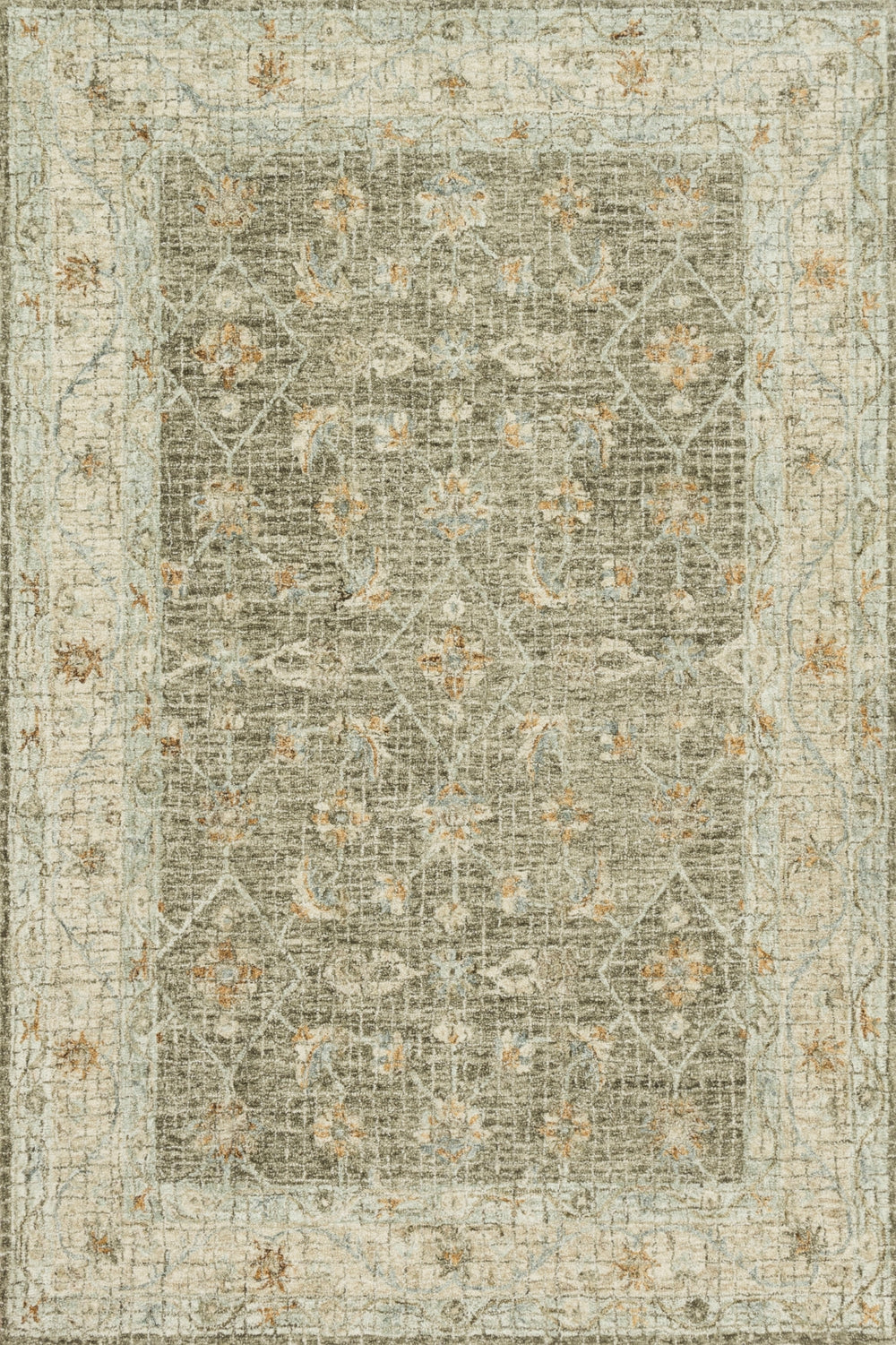 Loloi Julian JI-02 100% Wool Pile Hooked Transitional Rug JULAJI-02TASAC0F0