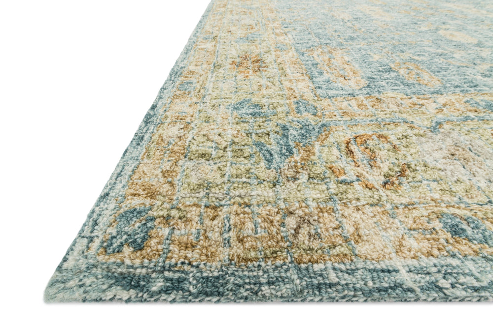 Loloi Julian JI-05 100% Wool Pile Hooked Transitional Rug JULAJI-05BBGOC0F0