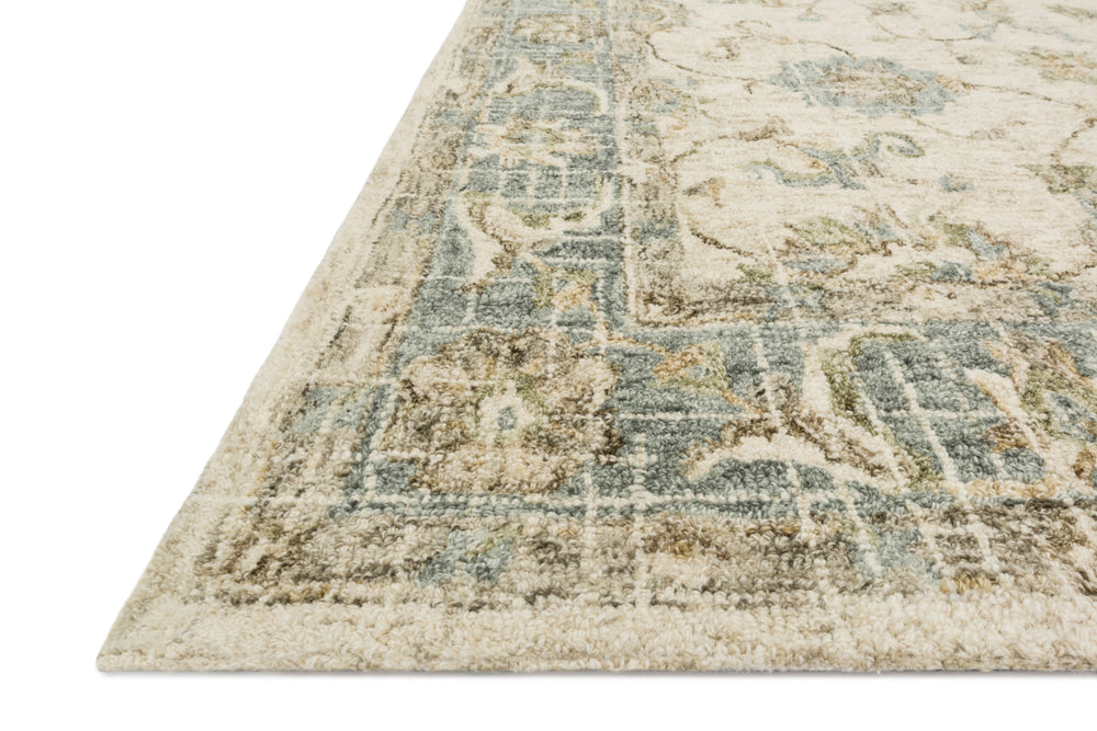 Loloi Julian JI-06 100% Wool Pile Hooked Transitional Rug JULAJI-06IVSPC0F0