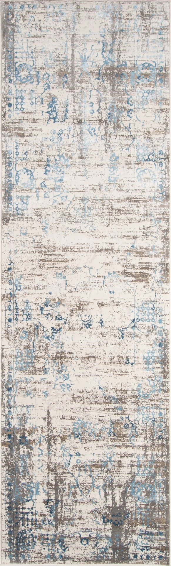 Momeni Juliet JU-01 Machine Made Traditional Distressed Design Indoor Area Rug Blue 8'6" x 11'6" JULIEJU-01BLU86B6