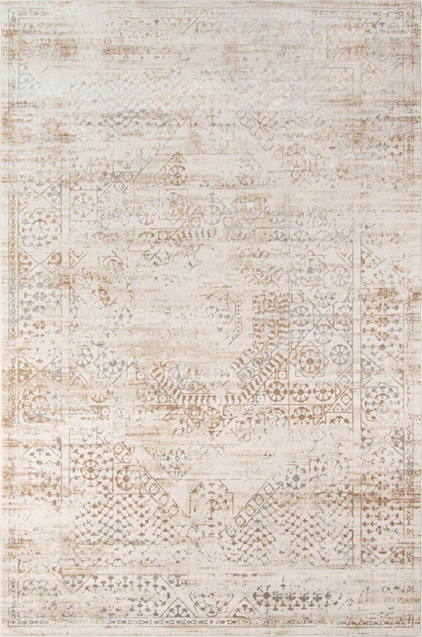 Momeni Juliet JU-02 Machine Made Traditional Distressed Design Indoor Area Rug Beige 8'6" x 11'6" JULIEJU-02BGE86B6