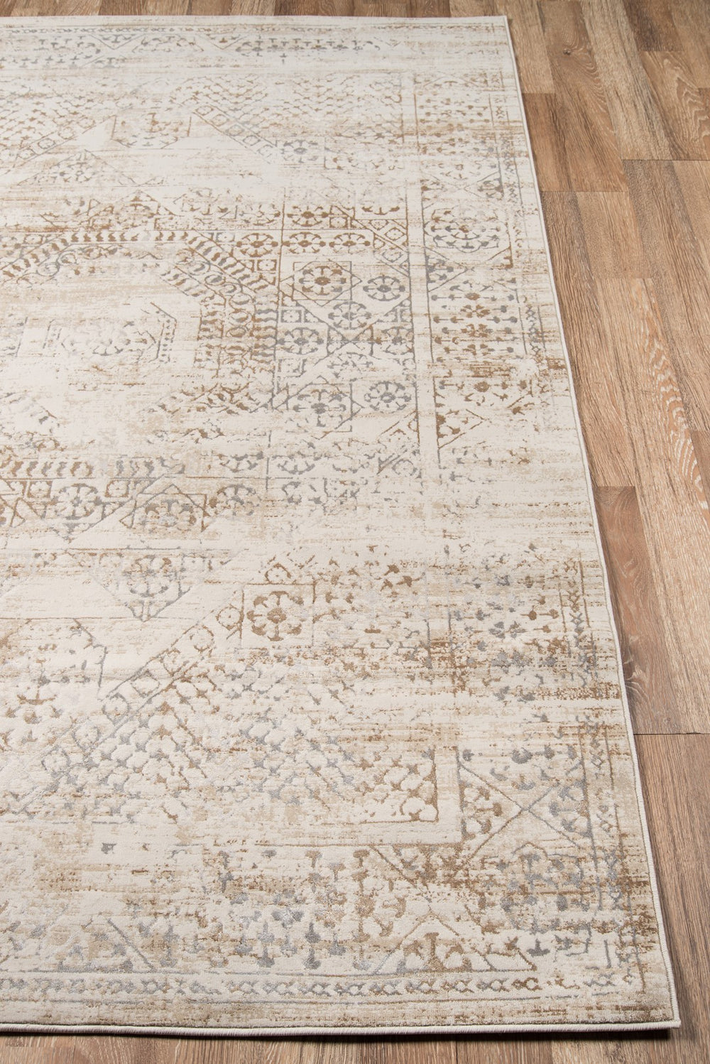 Momeni Juliet JU-02 Machine Made Traditional Distressed Design Indoor Area Rug Beige 8'6" x 11'6" JULIEJU-02BGE86B6