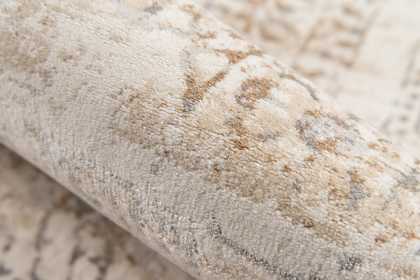 Momeni Juliet JU-02 Machine Made Traditional Distressed Design Indoor Area Rug Beige 8'6" x 11'6" JULIEJU-02BGE86B6