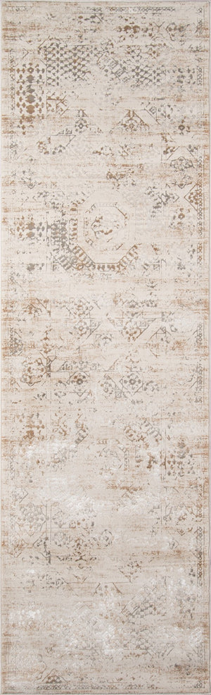 Momeni Juliet JU-02 Machine Made Traditional Distressed Design Indoor Area Rug Beige 8'6" x 11'6" JULIEJU-02BGE86B6