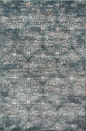 Momeni Juliet JU-03 Machine Made Traditional Distressed Design Indoor Area Rug Green 8'6" x 11'6" JULIEJU-03GRN86B6