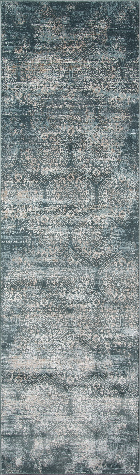 Momeni Juliet JU-03 Machine Made Traditional Distressed Design Indoor Area Rug Green 8'6" x 11'6" JULIEJU-03GRN86B6