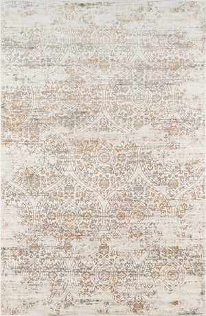 Momeni Juliet JU-03 Machine Made Traditional Distressed Design Indoor Area Rug Ivory 8'6" x 11'6" JULIEJU-03IVY86B6