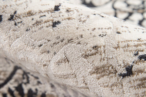 Momeni Juliet JU-04 Machine Made Transitional Distressed Design Indoor Area Rug Ivory 8'6" x 11'6" JULIEJU-04IVY86B6