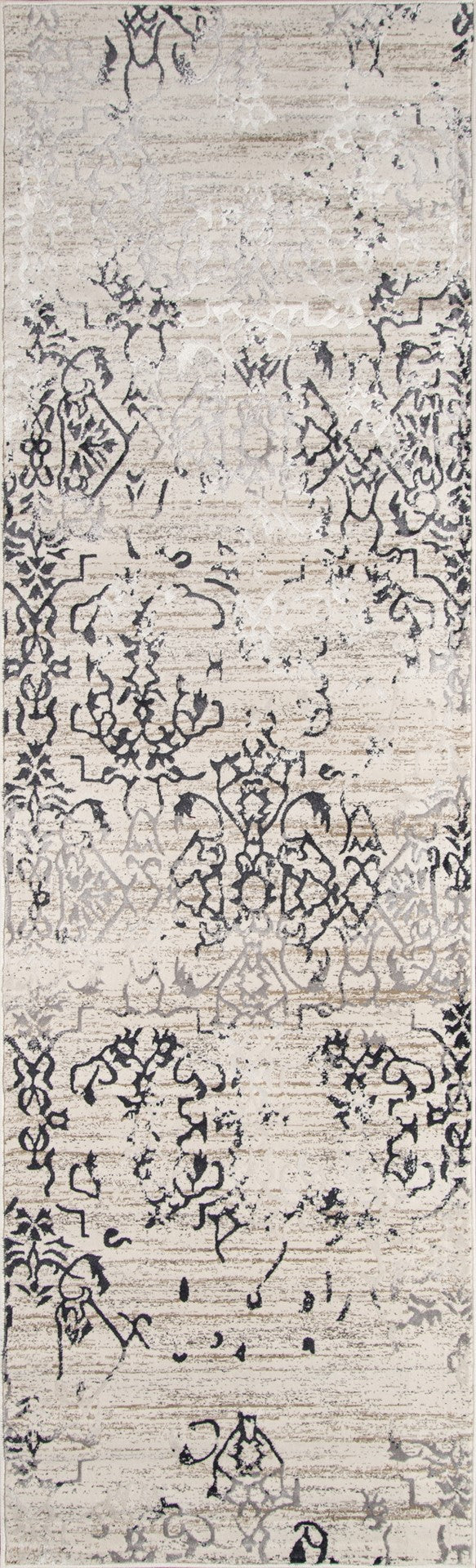 Momeni Juliet JU-04 Machine Made Transitional Distressed Design Indoor Area Rug Ivory 8'6" x 11'6" JULIEJU-04IVY86B6