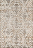 Momeni Juliet JU-08 Machine Made Transitional Damask Indoor Area Rug Copper 8'6" x 11'6" JULIEJU-08COP86B6