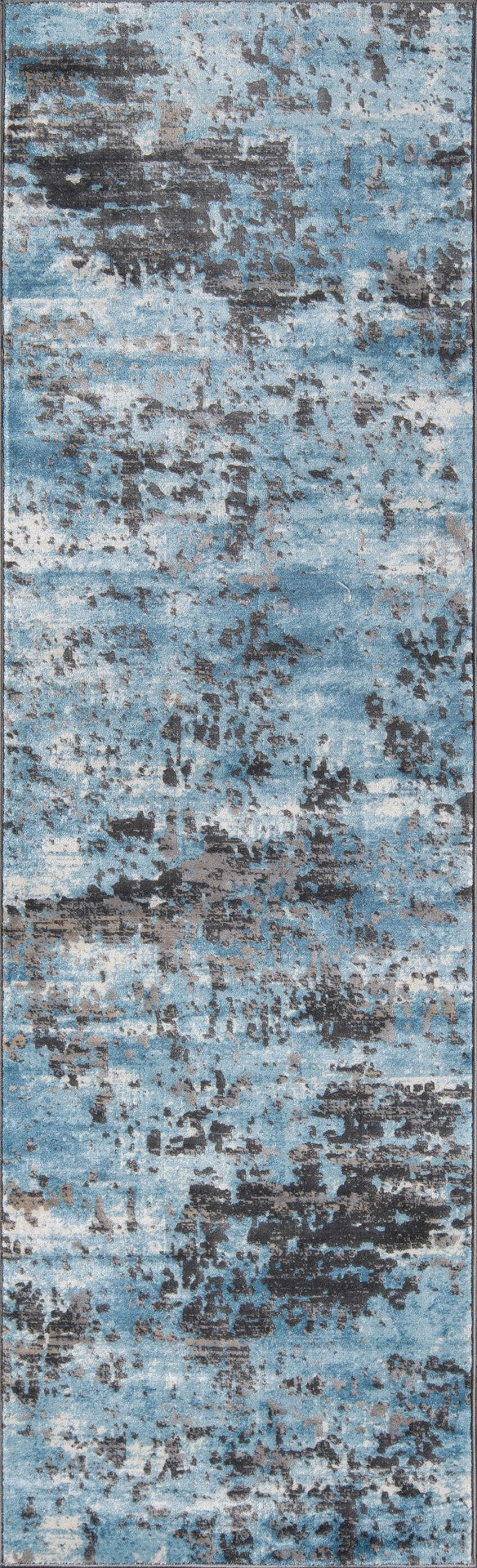 Momeni Juliet JU-09 Machine Made Contemporary Abstract Indoor Area Rug Charcoal 8'6" x 11'6" JULIEJU-09CHR86B6