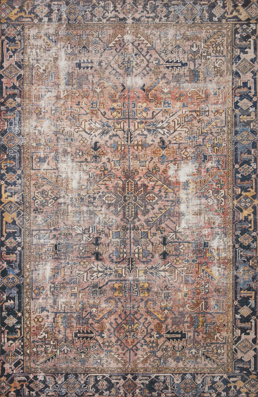 Loloi Jules JUL-02 100% Polyester Pile Power Loomed Traditional Rug JULSJUL-02TCML96E0