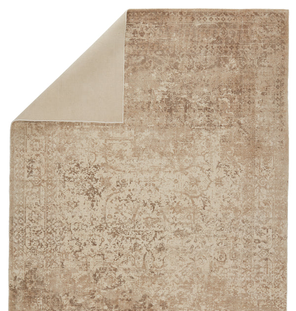 Jaipur Living Vanja Handmade Medallion Beige/ Taupe Area Rug (6'X9')