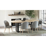 Clarissa Dining Chair Grey-M2