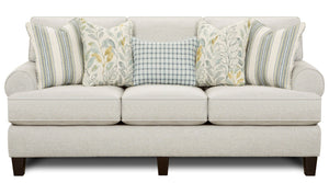 Fusion 4200 Transitional Sofa 4200 Thrillist Fog (Sustain Fabric)