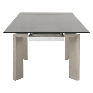 Essentials for Living Meridian Jett Extension Dining Table 1605-EXDT.NGA/SGRY