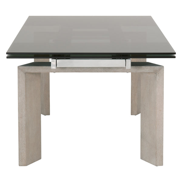 Essentials for Living Meridian Jett Extension Dining Table 1605-EXDT.NGA/SGRY