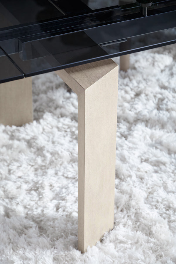 Essentials for Living Meridian Jett Extension Dining Table 1605-EXDT.NGA/SGRY