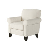 Fusion 512-C Transitional Accent Chair 512-C  Sugarshack Glacier Accent Chair