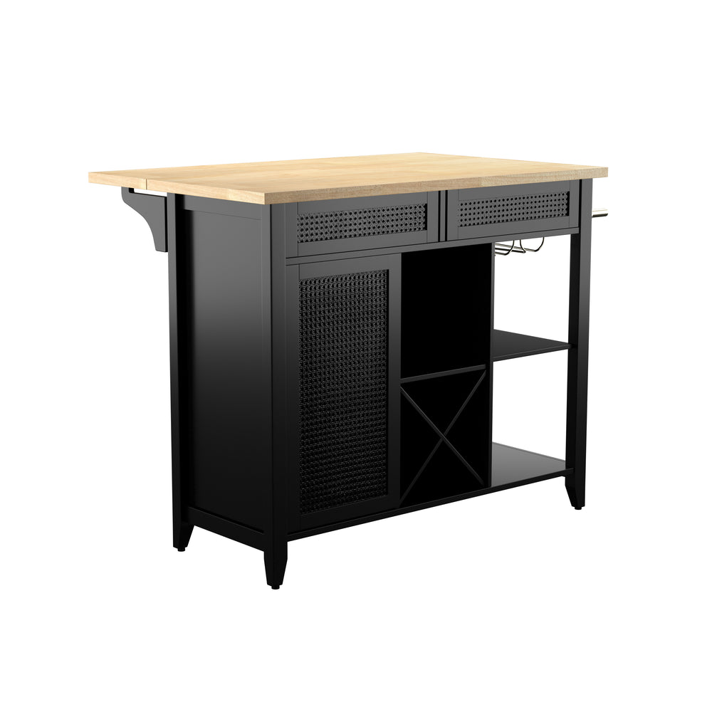 Sei Furniture Bramlage Expandable Freestanding Kitchen Island Ka1133861
