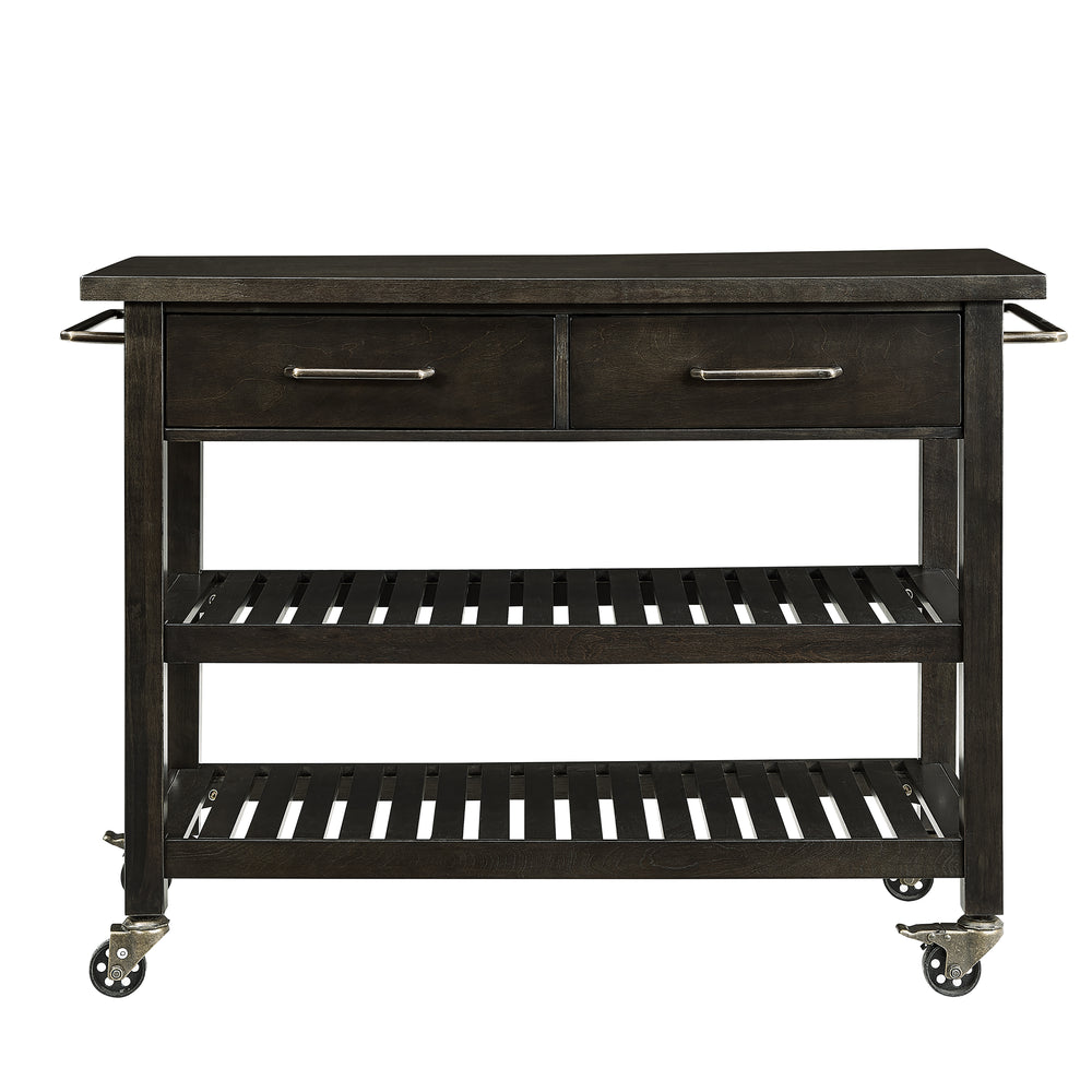Holly Martin Havelock Farmhouse Rolling Kitchen Island Ka1827