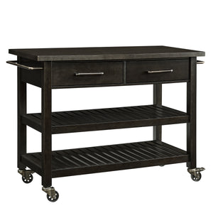 Holly Martin Havelock Farmhouse Rolling Kitchen Island Ka1827