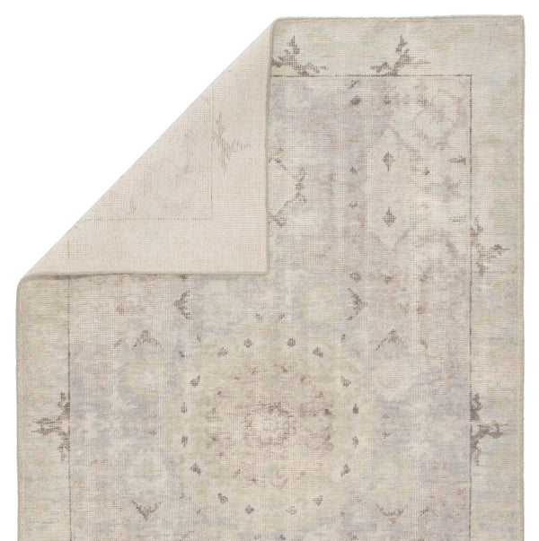 Jaipur Living Modify Hand-Knotted Medallion Gray/ Blue Area Rug (6'X9')