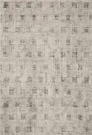 Loloi Rugs Loloi II Kamala KAM-01 100% Polyester Pile Power Loomed Transitional Area Rug Grey / Graphite 200 KAMAKAM-01GYGTB2F7