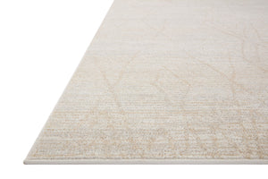 Loloi Rugs Loloi II Kamala KAM-03 100% Polyester Pile Power Loomed Transitional Area Rug Natural / Mist 200 KAMAKAM-03NAMIB2F7