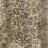 Chandra Rugs Kapaa 75% Wool + 25% Polyester Hand-Woven Contemporary Rug Tan/Ivory/Taupe 7'9 x 10'6