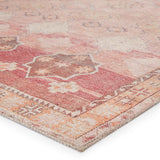 Jaipur Living Kairos Collection KAR02 Bijou 100% Polyester Machine Made Updated Traditional Medallion Rug RUG150425