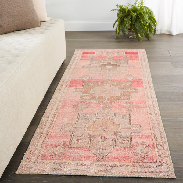 Jaipur Living Kairos Collection KAR05 Faron 100% Polyester Machine Made Updated Traditional Medallion Rug RUG151762