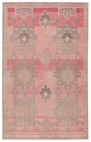 Jaipur Living Kairos Collection KAR05 Faron 100% Polyester Machine Made Updated Traditional Medallion Rug RUG150428