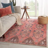 Jaipur Living Kairos Collection KAR06 Lani 100% Polyester Machine Made Updated Traditional Medallion Rug RUG150429