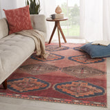 Jaipur Living Kairos Collection KAR07 Mirta 100% Polyester Machine Made Updated Traditional Medallion Rug RUG150430